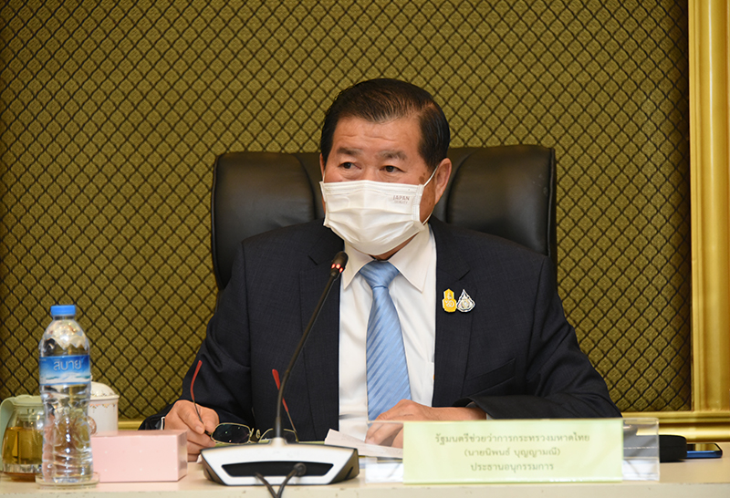 นายนิพนธ์ บุญญามณี รัฐมนตรีช่วยว่าการกระทรวงมหาดไทย