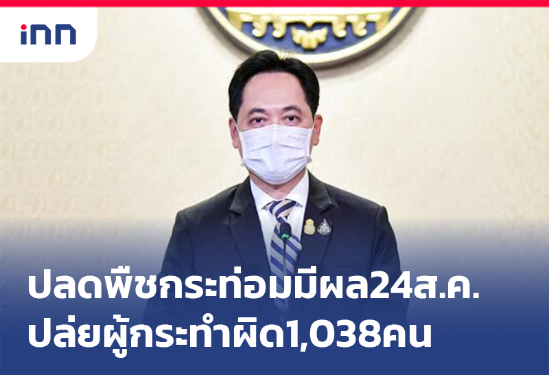 พ.ร.บ.ยาเสพติดให้โทษฯ ปลดพืชกระท่อมออกจากยาเสพติดให้โทษมีผล 24 สิงหาคม นี้