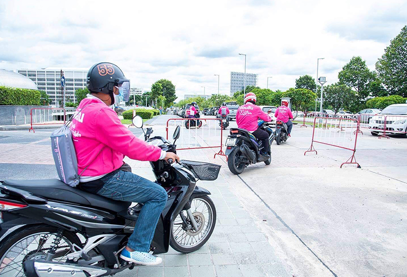ธนาคารออมสิน ตั้งทีม“ไรเดอร์ออมสินห่วงใย”จัดส่งยาฟาวิพิราเวียร์