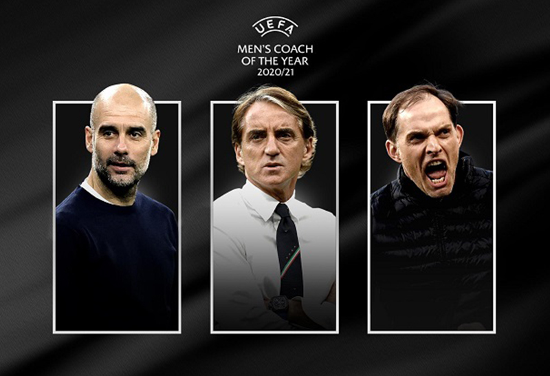 มันชินี่, เป๊ป,ทูเคิ่ล ติดโผลุ้น กุนซือยอดเยี่ยมแห่งปี ของยูฟ่าประจำฤดูกาล 2020/21
