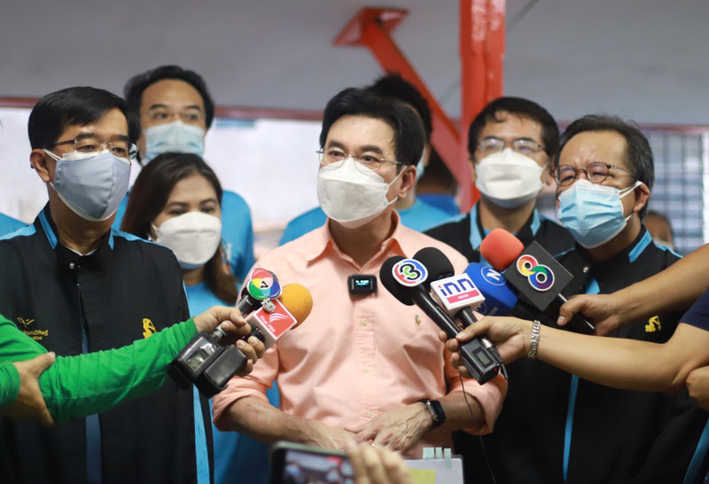 จุรินทร์ เปิดตัวว่าที่ผู้สมัคร สก. 3 เขต