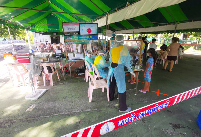 ตรวจโควิด-สวนลุม-9-8-64