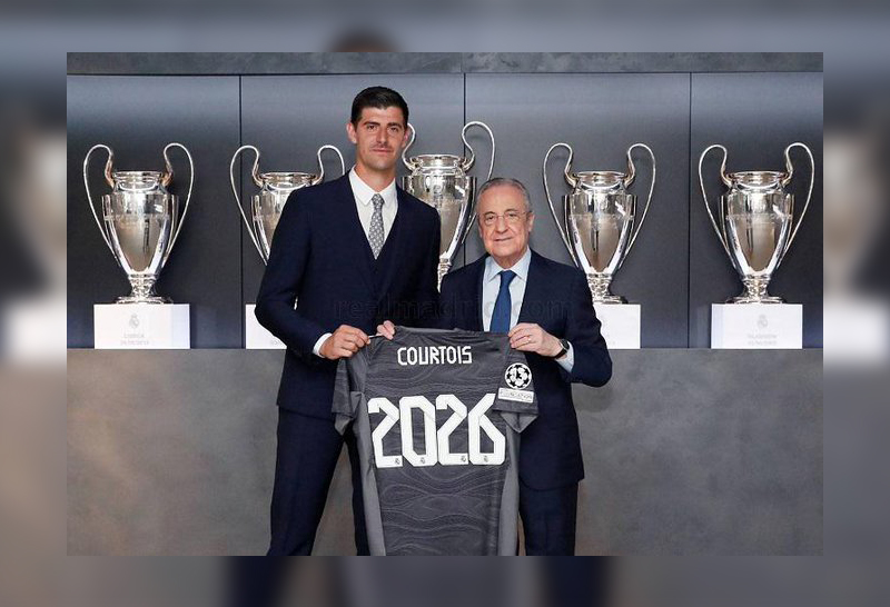 เรอัล มาดริด จับ "ตีโบต์ กูร์กตัวส์" ขยายสัญญาถึงปี 2026