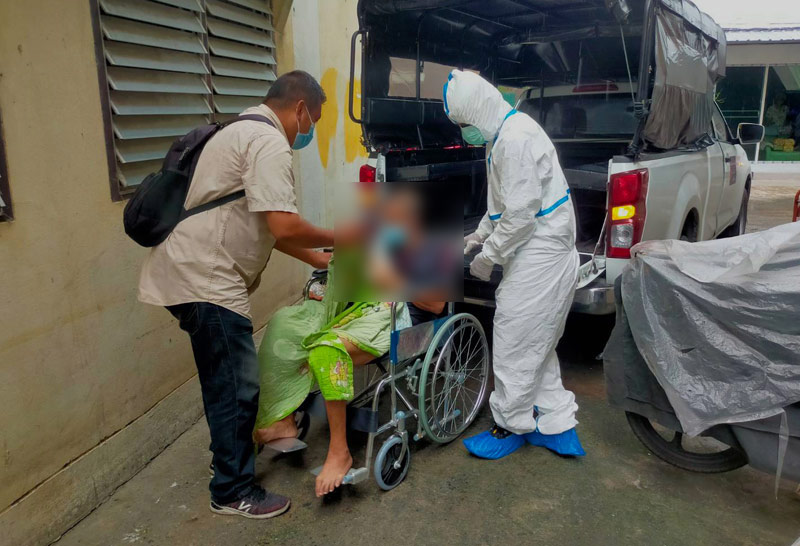 ทบ. เผย3เดือนกับภารกิจรับ-ส่งผู้ติดเชื้อโควิด