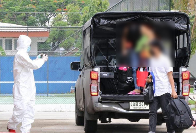 ทบ. เผย3เดือนกับภารกิจรับ-ส่งผู้ติดเชื้อโควิด