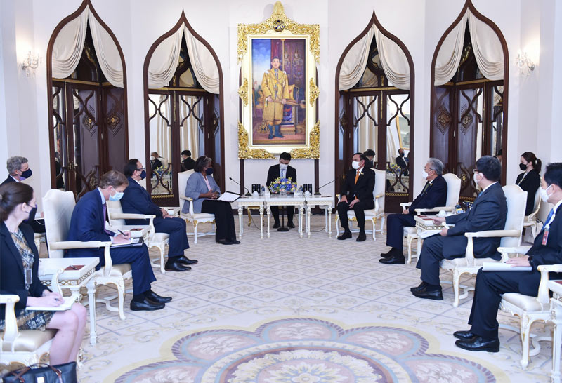 นายกฯ หารือสหรัฐฯยืนยันความร่วมมือ