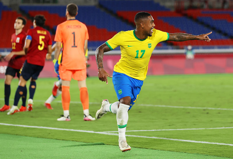 บราซิล เฉือน สเปน ต่อเวลา 2-1 คว้าทองโอลิมปิก