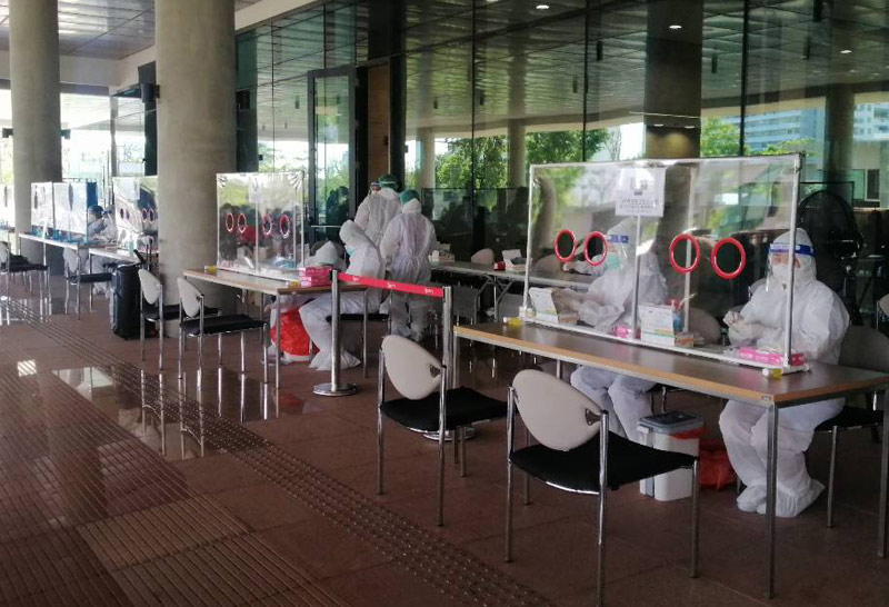 สภาตรวจคัดกรองโควิดเตรียมพิจารณาพ.ร.บ.งบฯ65