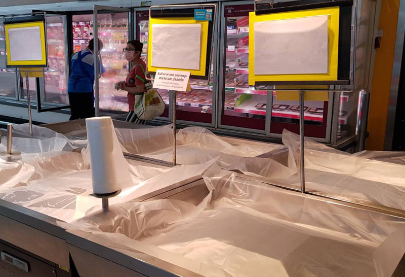 หมู-ไก่ขาดตลาดหลังโรงงานติดโควิด