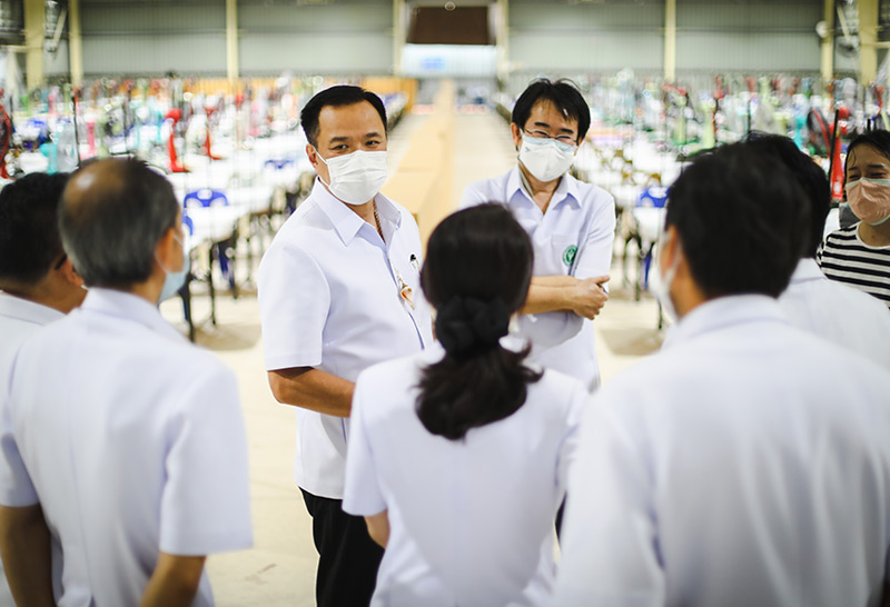 อนุทินตรวจศูนย์พักคอย สมุทรสาคร 3