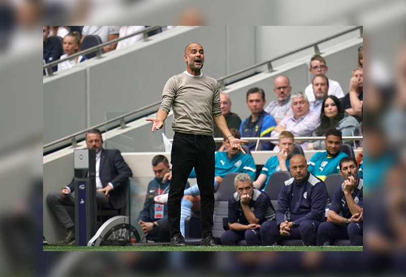 "เป๊ป กวาดิโอล่า" รับแนวรุกมีปัญหาทำพ่ายสเปอร์ เปิดหัวพรีเมียร์ลีก