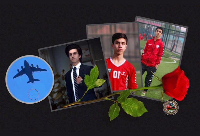 สลด!แข้งดาวรุ่งอัฟกาฯดับตกเครื่องบินระหว่างลี้ภัย