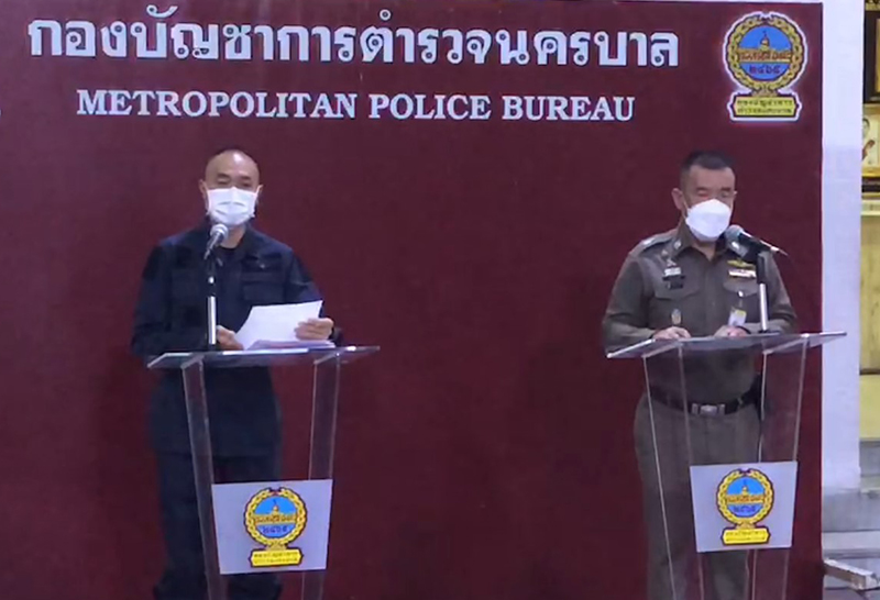 ตร.แถลง ม็อบทะลุฟ้า ขว้างระเบิดปิงปองใส่จนท.เจ็บ5นาย