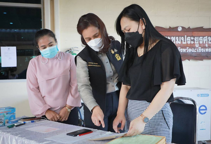 รมช.ศธ.ตรวจสนามสอบเทียบระดับฉะเชิงเทรา