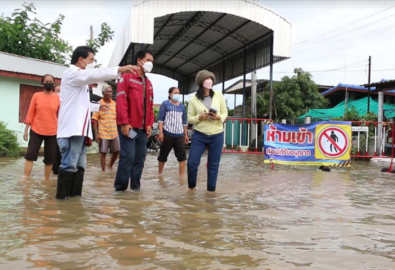 อ.โคกโพธิ์ไชยขอนแก่นน้ำท่วม500หลังคาเรือน