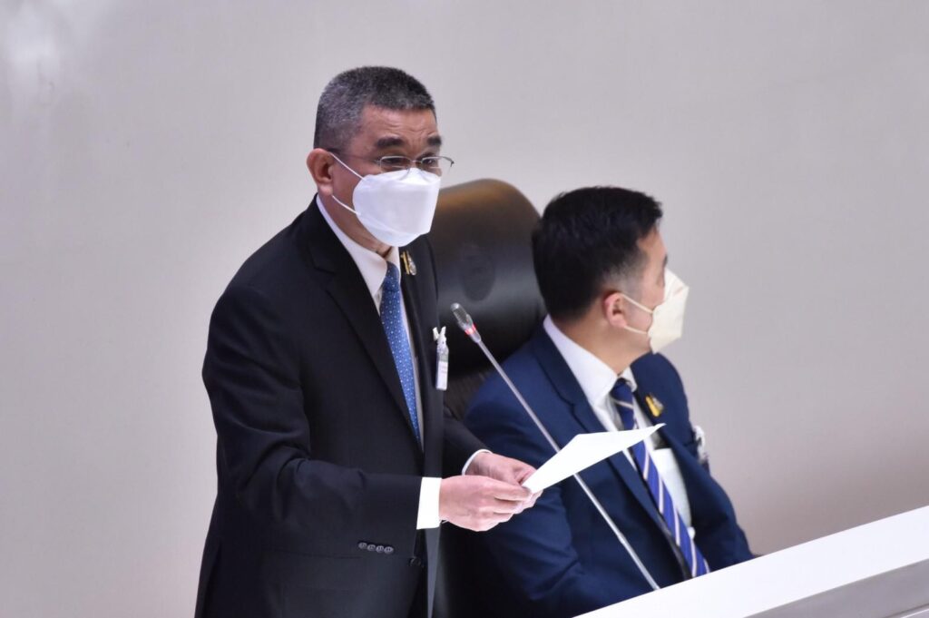 "ชัยชาญ"แจงสภาไม่มีนโยบายให้หน่วยทหารบิดเบือน