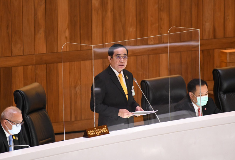 นายกฯแจงสรุปปิดท้ายอภิปรายไม่ไว้วางใจ