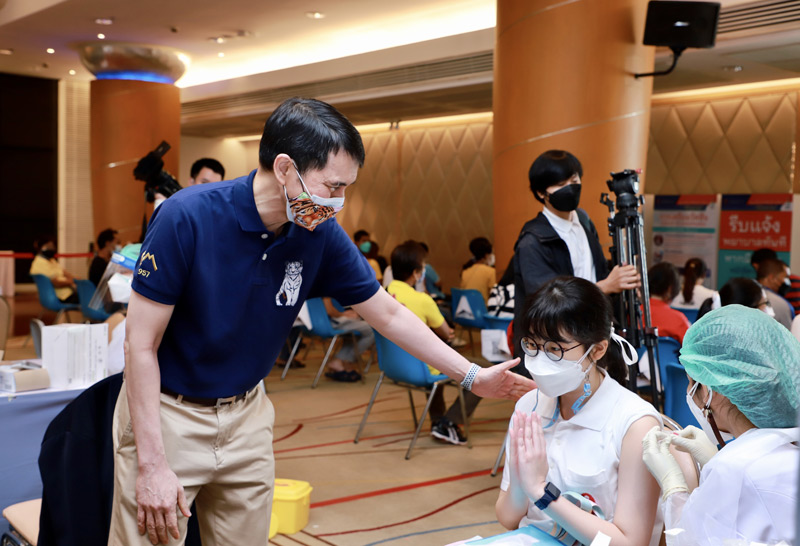 นำร่องฉีดวัคซีนเด็ก 10-18 ปี