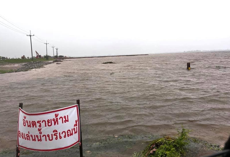 ชป.โคราชเตือนปชช.เก็บของขึ้นที่สูงรับมือมวลน้ำ