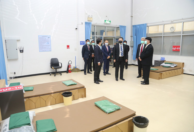 เปิดศูนย์พักคอยผู้ป่วยโควิด-19