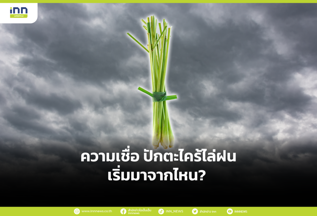 ความเชื่อ ปักตะไคร้ไล่ฝน