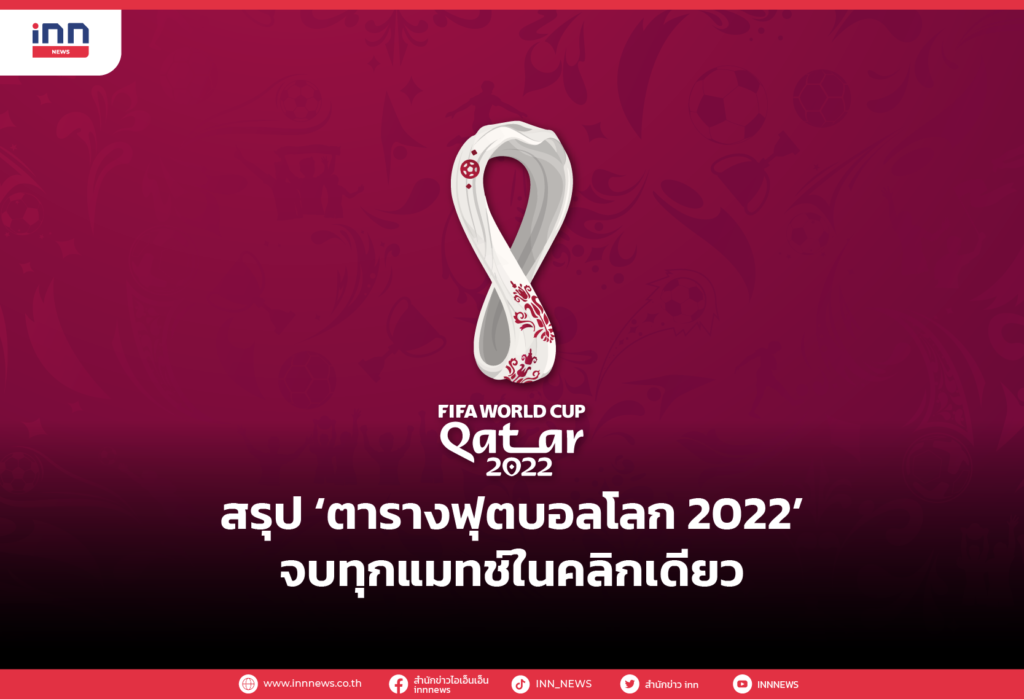 สรุป ‘ตารางฟุตบอลโลก 2022’ จบทุกแมทช์ในคลิกเดียว