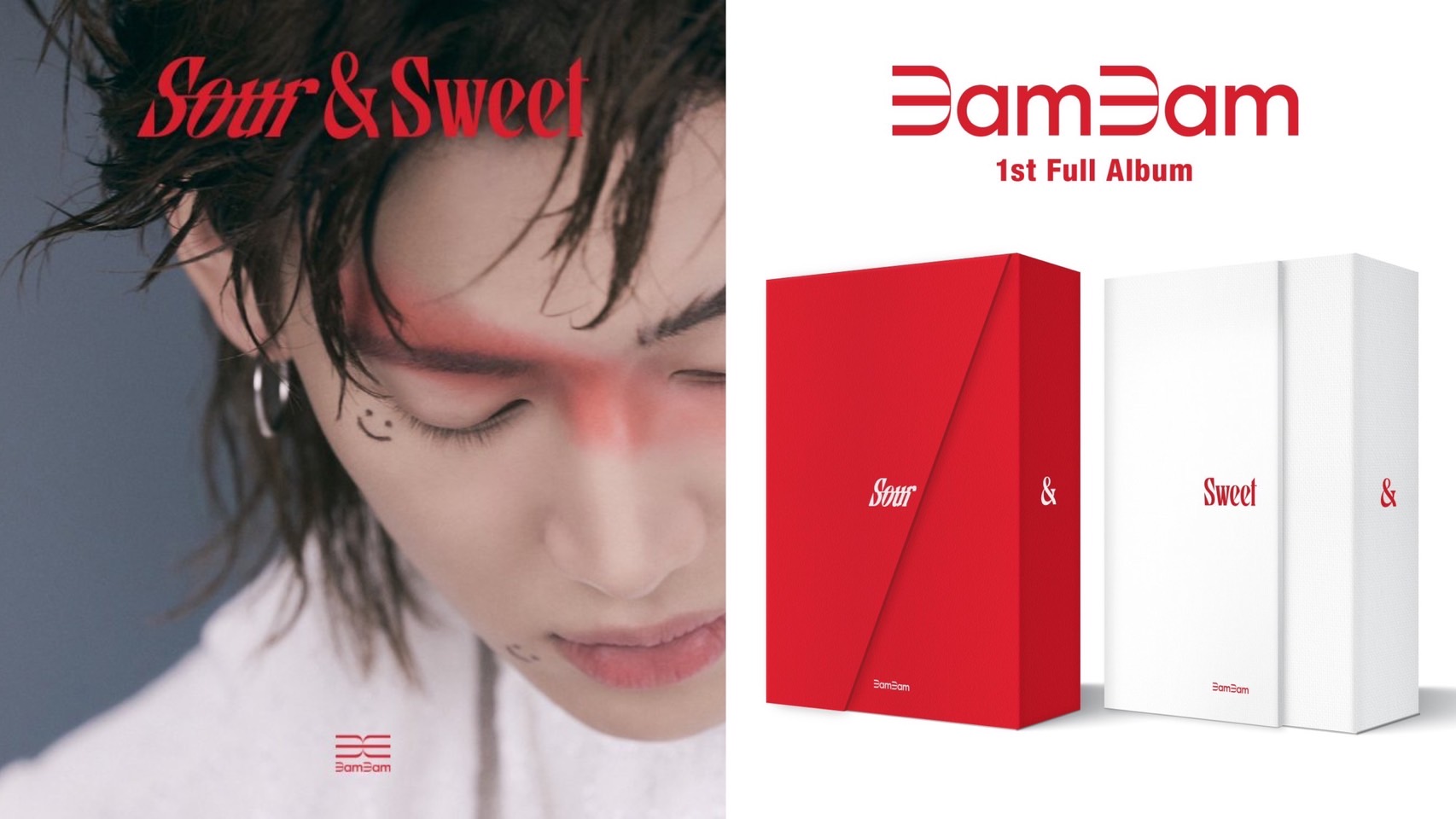 Sour & Sweet BamBam Album (1° Album) - Set Completo Sour + Sweet Versione - Con Pre-Order Benefits + BolsVos Digital Planner E Sticker Pack K-POP Inspired Per IPad - 3