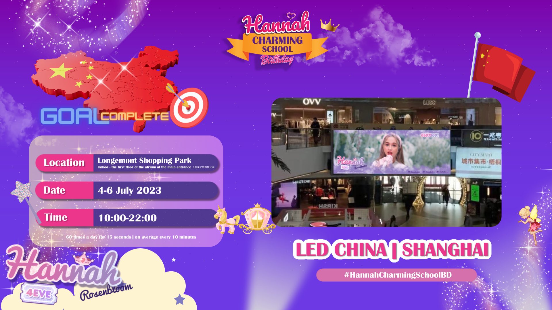 Hannah’s Birthday Project