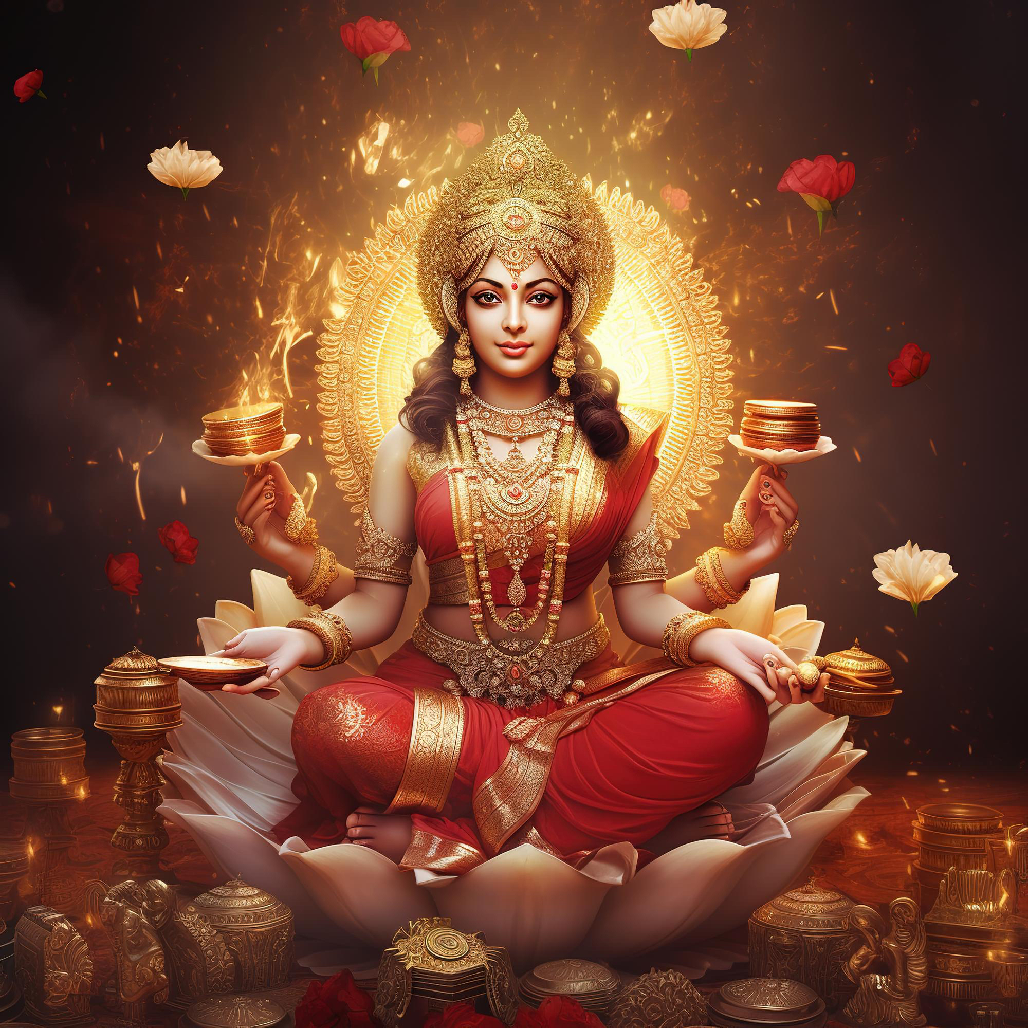 goddess-lakshmi-greetings-card-design-light-festival-called-diwal-generative-ai