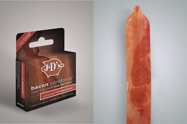 Bacon Condoms (ถุงยางอนามัยรสเบคอน)