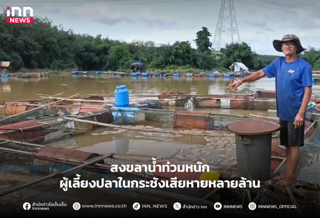 เลี้ยงปลาในกระชัง