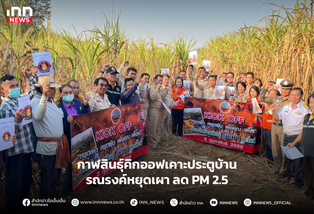 หยุดเผา ลด PM 2.5