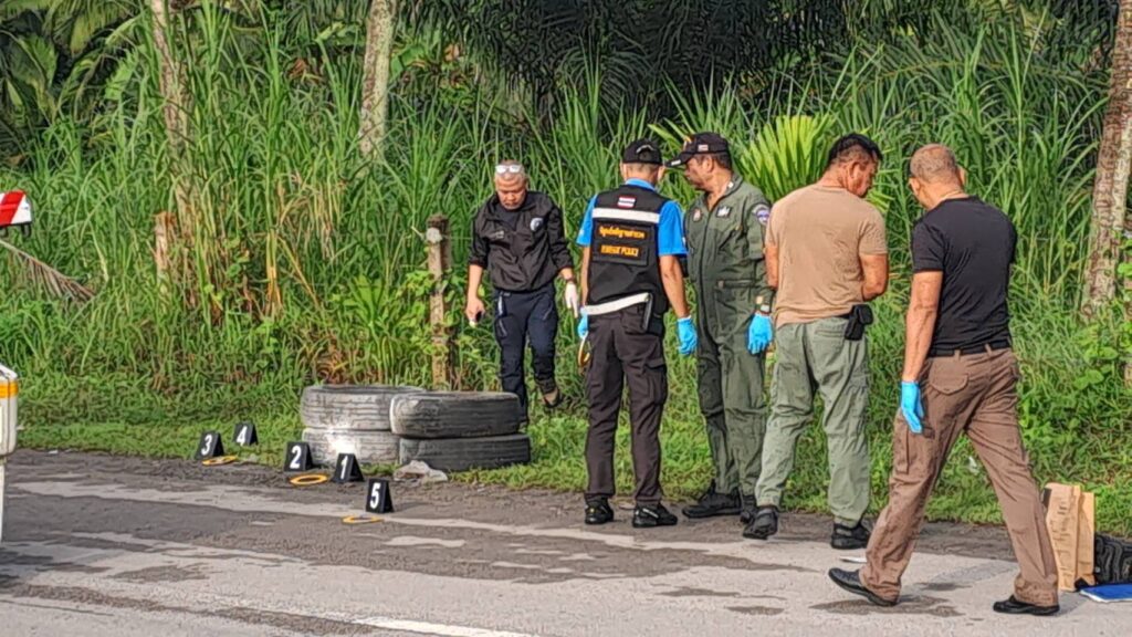 จับผู้ต้องหา พร้อมวัตถุต้องสงสัยคล้ายระเบิด มุ่งหน้าภูเก็ต