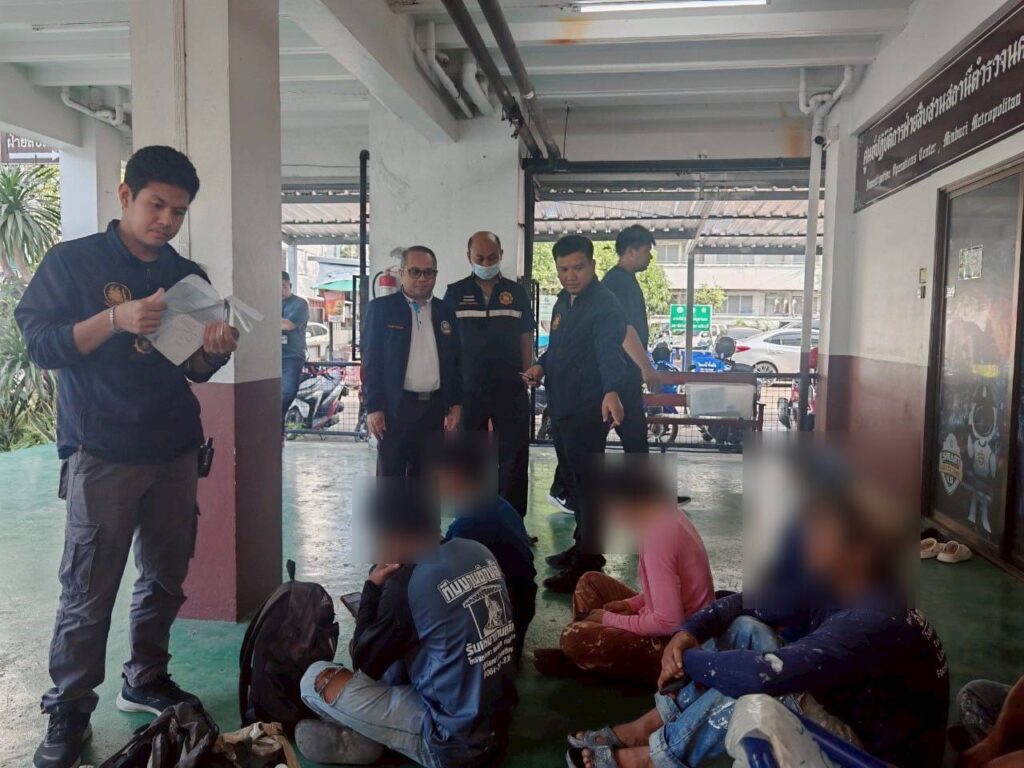 กรมการจัดหางาน ร่วม หน่วยงานความมั่นคง กวาดล้างต่างชาติ ทำงานผิดกฎหมาย