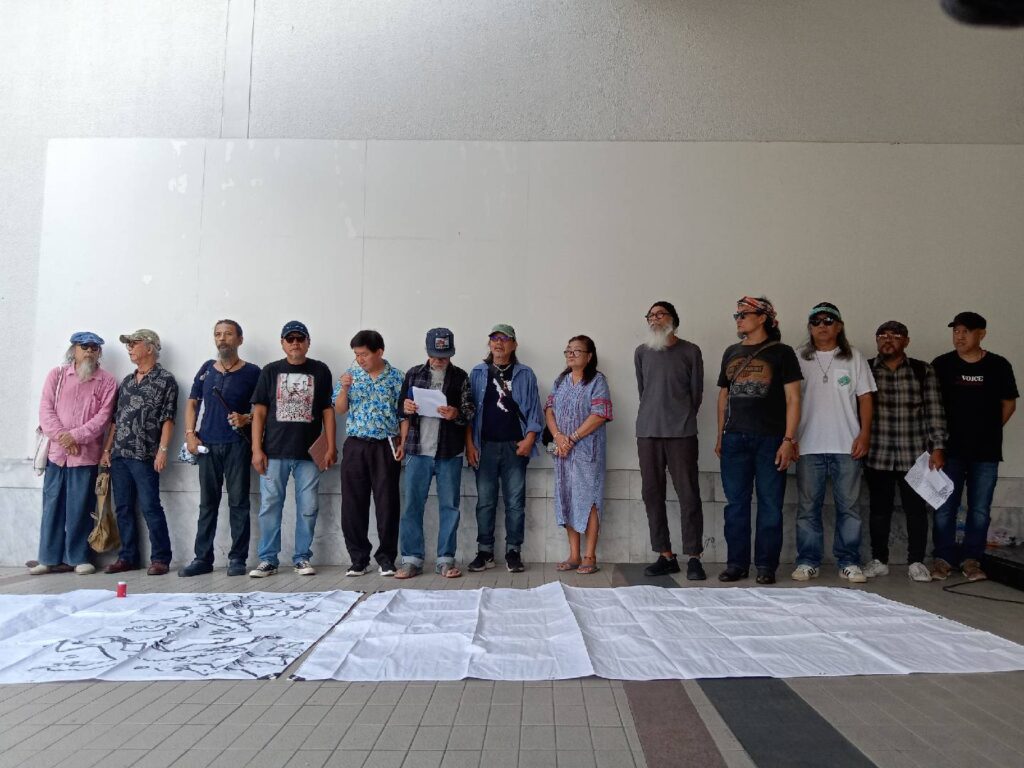 "น้าหงา คาราวาน" นำเครือข่ายศิลปินเรียกร้อง นายกฯลาออก ไม่เอารัฐประหาร