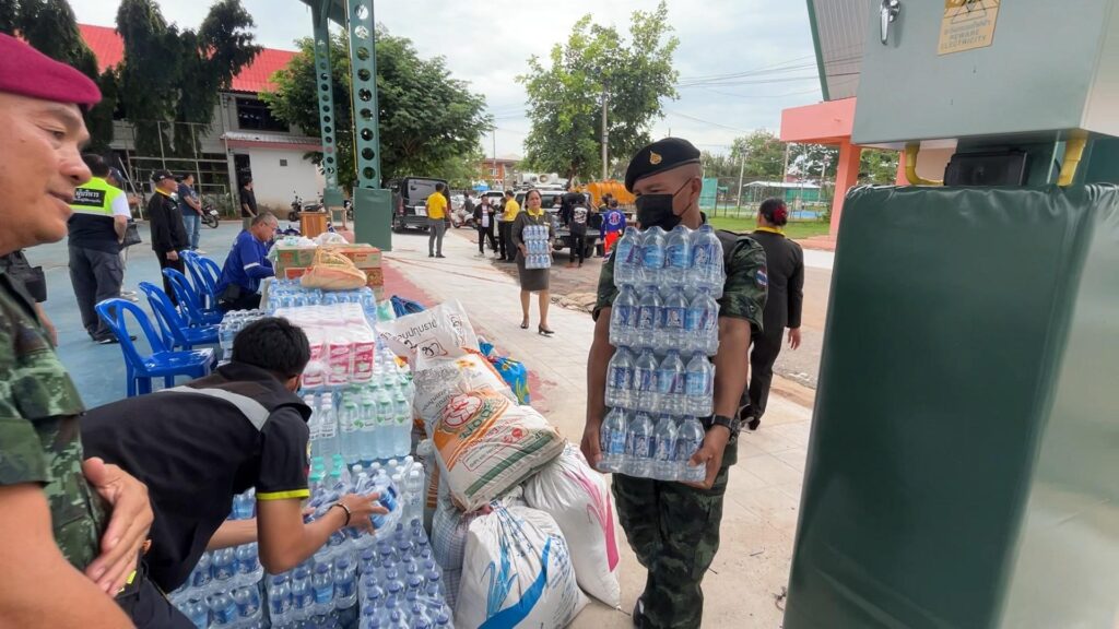 คนขอนแก่น รวมพลังส่งน้ำใจ ถึงชายแดนไทย-กัมพูชา
