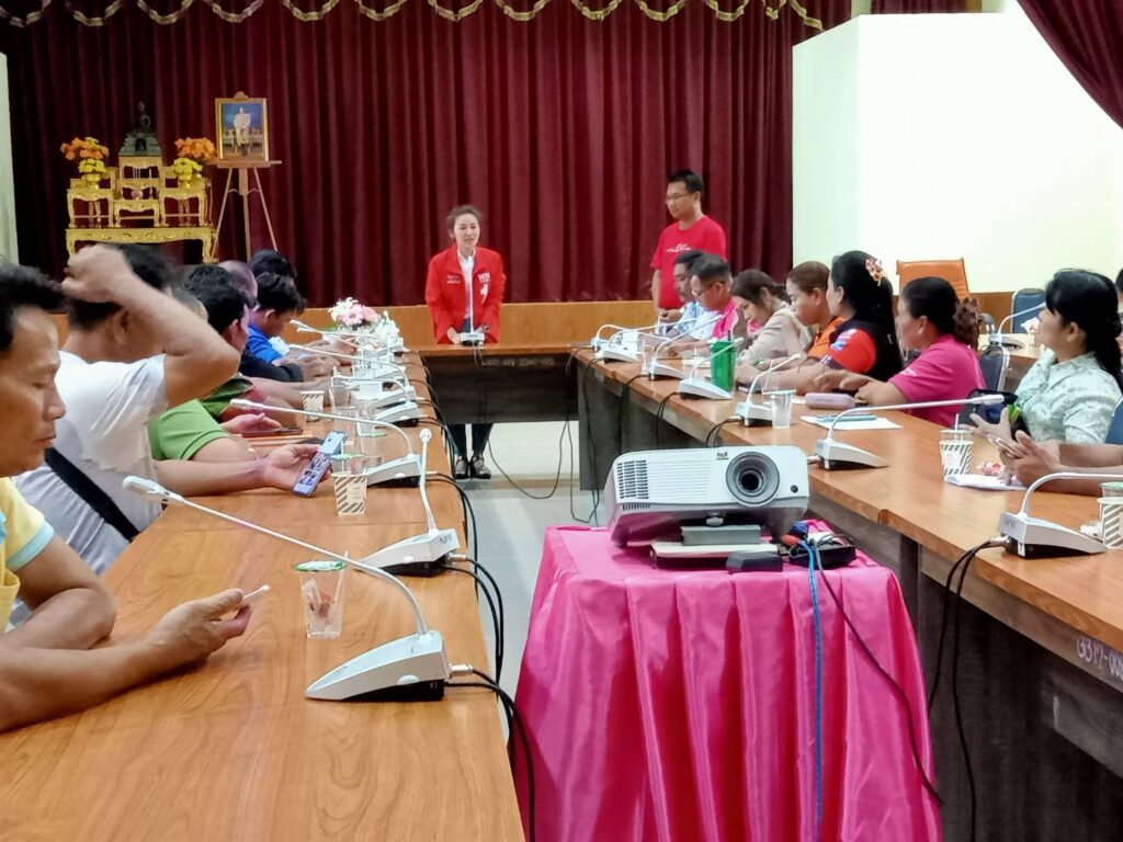 "ภูริกา" เบอร์1 ลุยหาเสียงลต.ซ่อมศรีสะเกษ ชูปชช.ต้องได้ประโยชน์ 