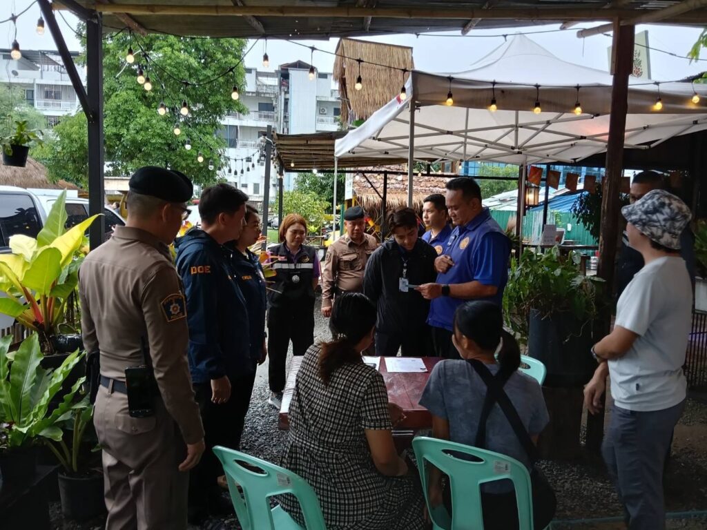 เชียงใหม่ ตรวจสอบจับกุมแรงงานต่างด้าว ย่าน Memories