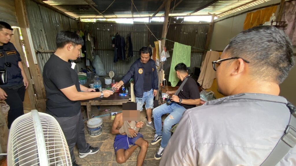 สภ.สัตหีบ เปิดปฏิบัติการกวาดล้างยาเสพติด "No Drug No Dealer"