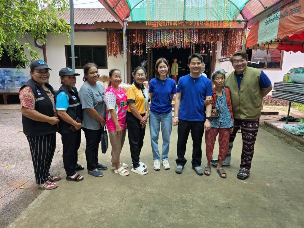 "ภูมิใจไทย" ลงพื้นที่ช่วยประชาชน ชายแดนไทย - กัมพูชา
