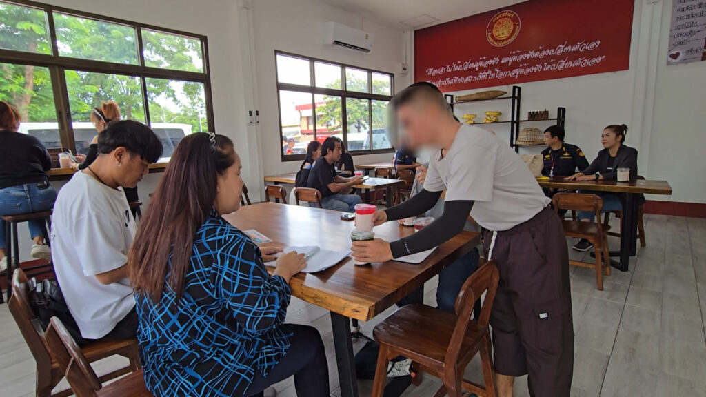 ทัณฑสถานบำบัดพิเศษขอนแก่น เปิดร้านกาแฟ ฝีมือผู้ต้องขัง 