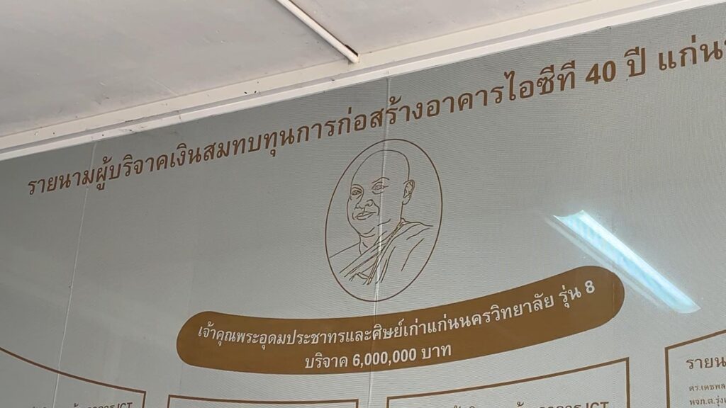 รร.ดังขอนแก่นส่งกำลังใจ "เจ้าคุณอลงกต" อดีตศิษย์เก่า
