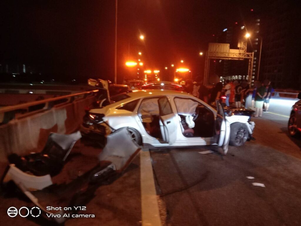 ตร.เร่งสอบอุบัติเหตุรถชน 11 คันบนทางด่วน เอาผิดทุกข้อหา