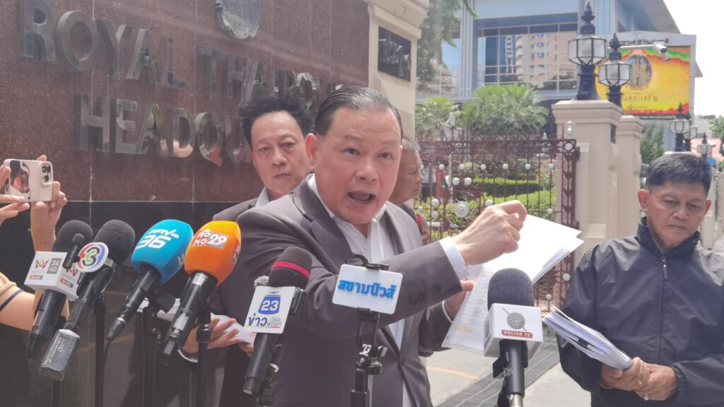 "สันธนะ" ร้อง"ภูมิธรรม" เบรคแต่งตั้ง "บิ๊กตร." ชี้เอี่ยวฟอกเงินเว็บ