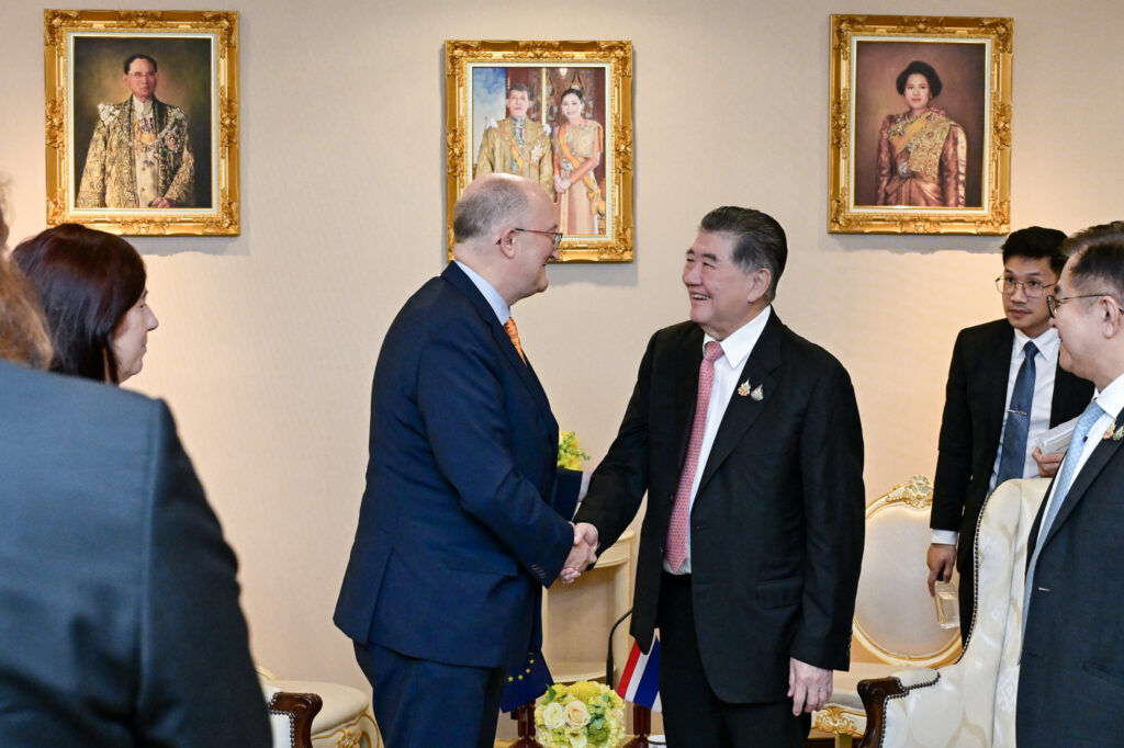 ไทย–EU จับมือแน่น! “ภูมิธรรม” หนุนยกระดับความร่วมมือ ดันสันติภาพ-FTA