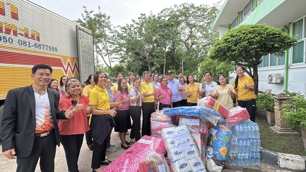 กาฬสินธุ์ร่วมใจ ช่วยเหลือผู้ประสบภัย ชายแดนไทย-กัมพูชา