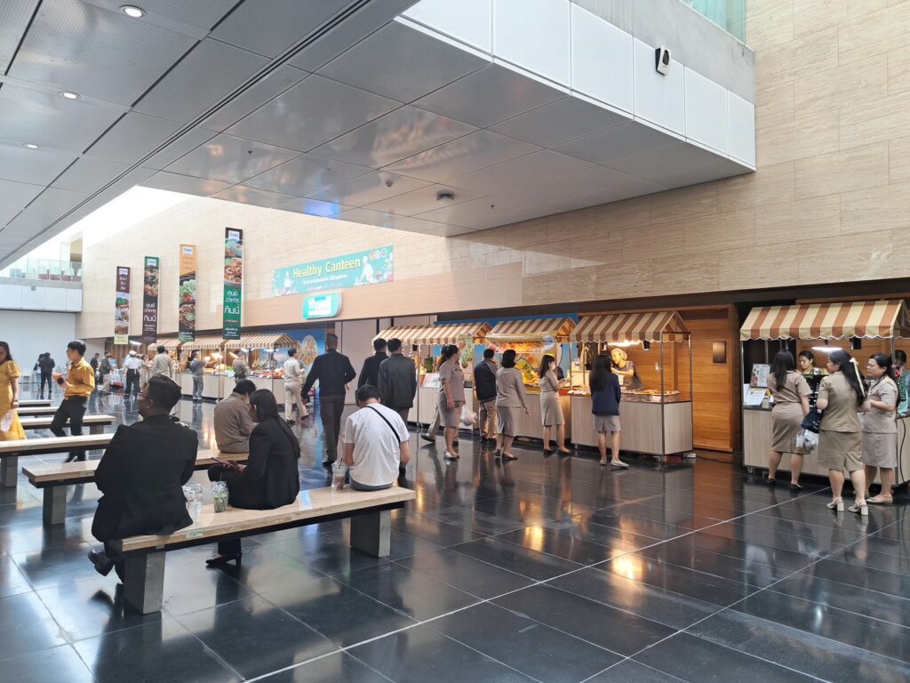 ศูนย์อาหารใหม่สภา ของแพง สส. - จนท.สั่งไรเดอร์แทน