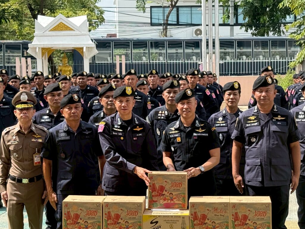 "ผู้ช่วยฯสำราญ" ตรวจเยี่ยมฝึกทบทวน คฝ.ดูแลม็อบ