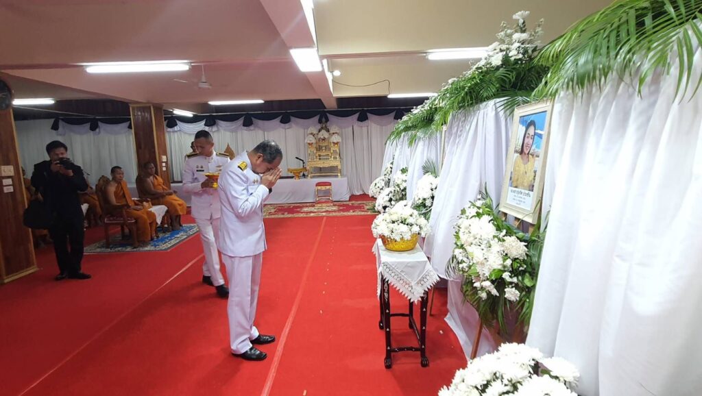 ในหลวงพระราชทานน้ำหลวงอาบศพ 7 พลเรือน เสียชีวิตเหตุปะทะชายแดน