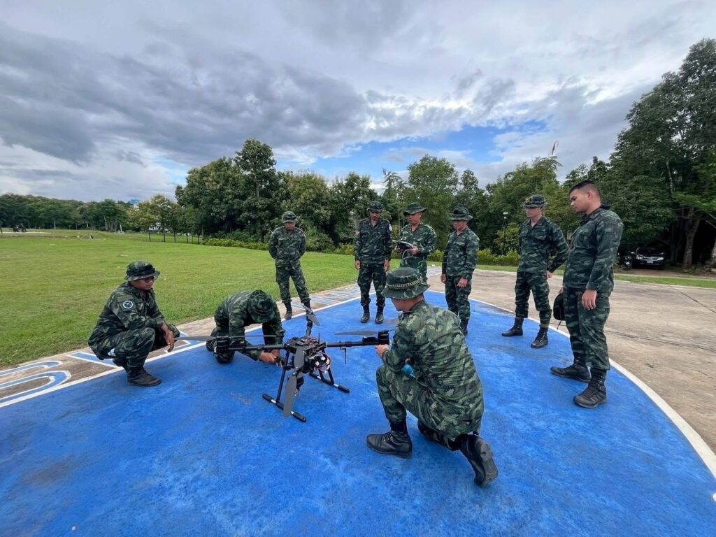 ฉก.ราชมนู อบรม ผบ.อากาศยานไร้คนขับ โจมตีทิ้งระเบิดทางยุทธวิธี